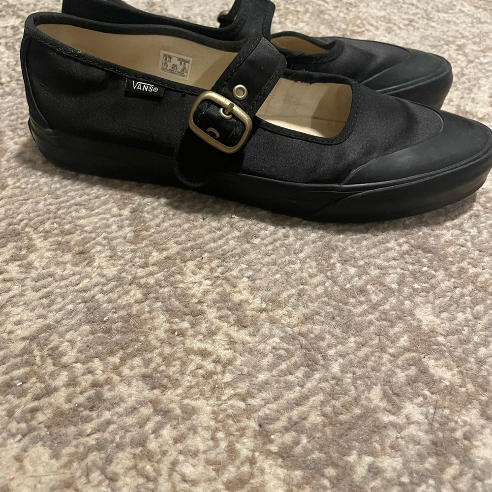 Vans Women's Black Mary Jane Flats